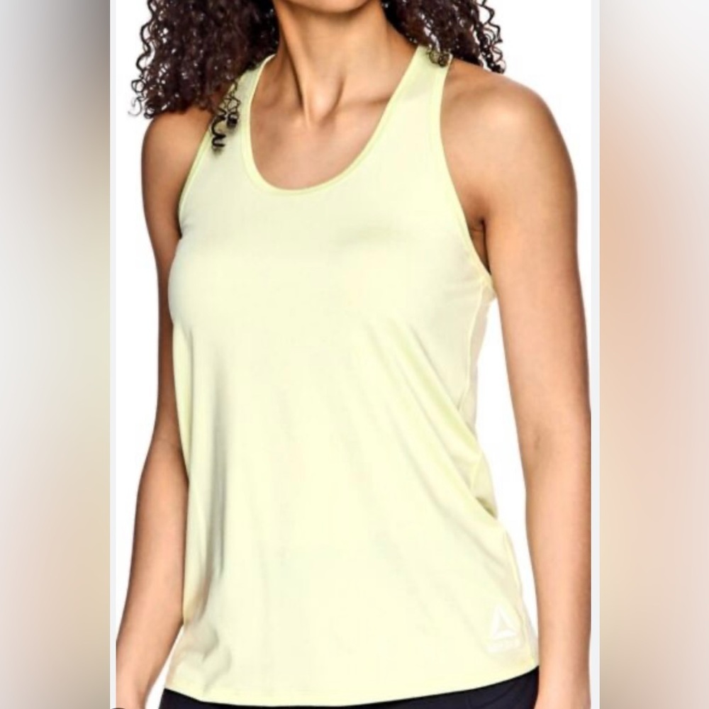 NWT $35R Reebok Womens Racer Back Tank Size M